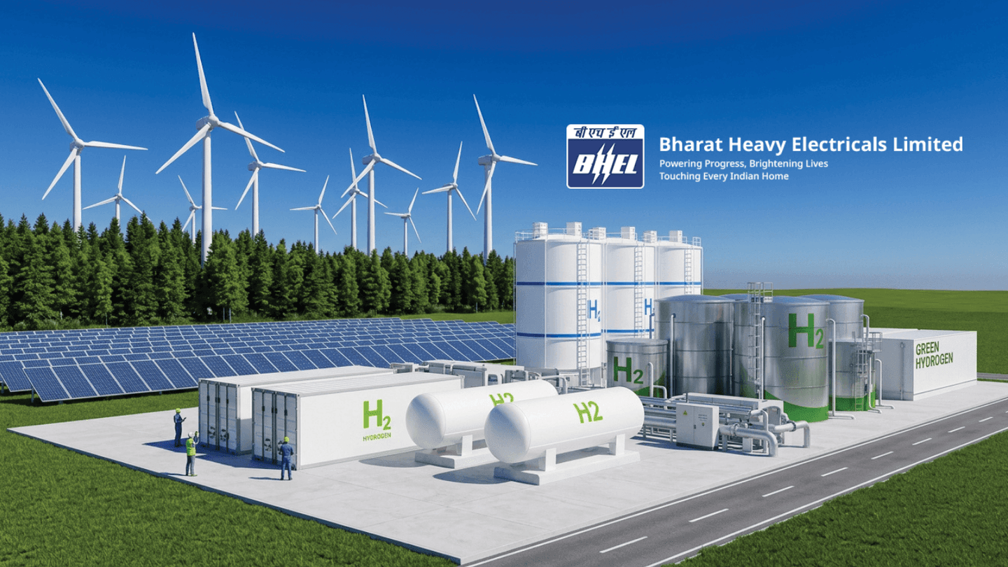 BHEL, Hystar Sign Agreement for PEM Electrolyser Technology