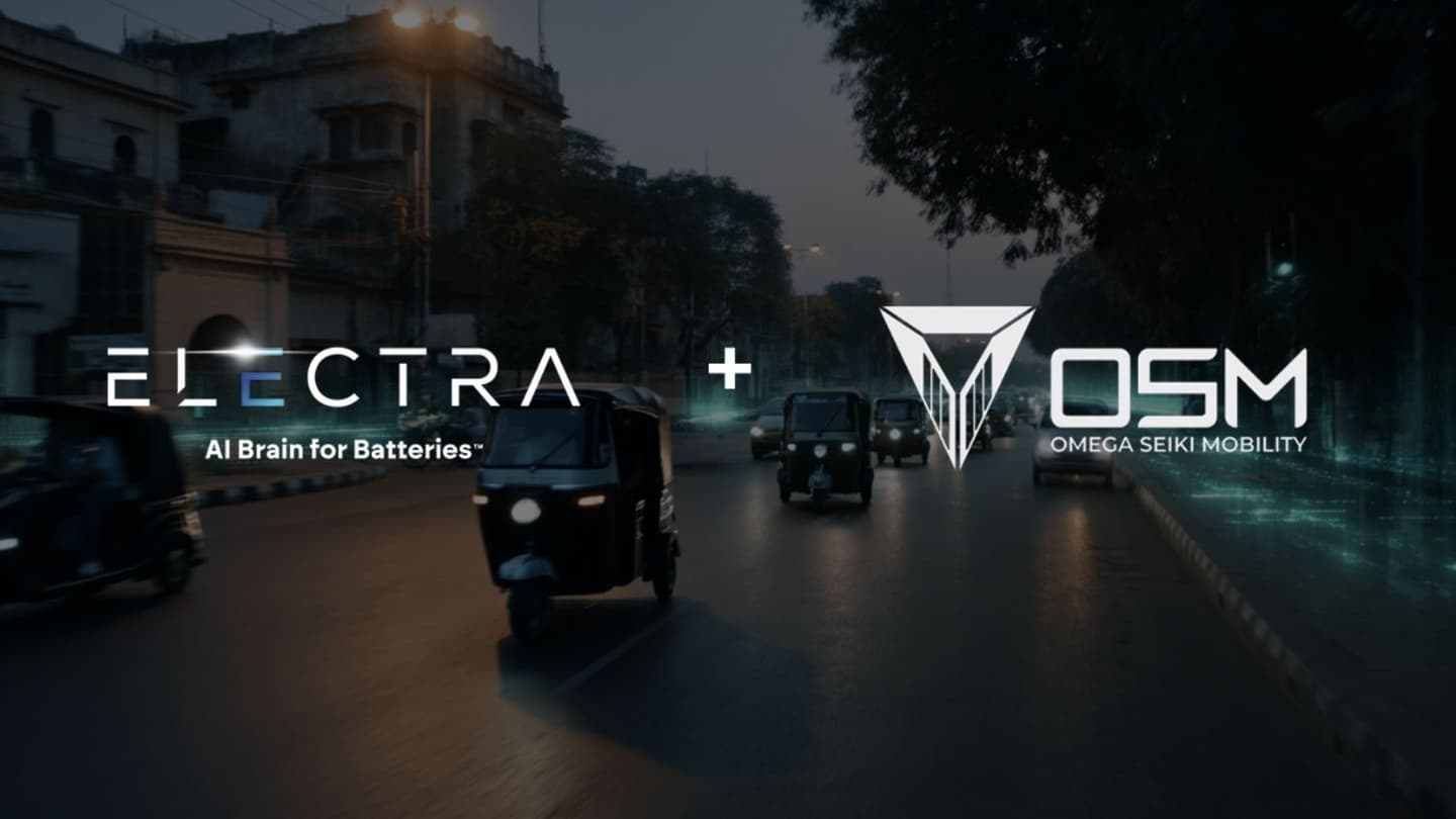 Omega Seiki Mobility Partners with Electra AI For EV Battery Health Intelligence