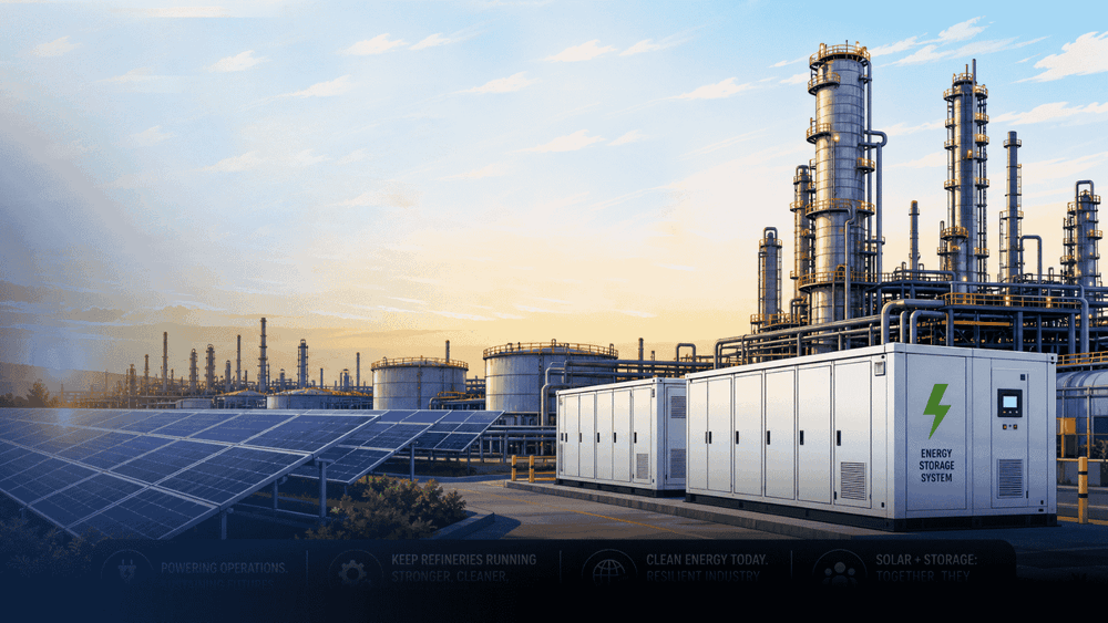 Solar + Storage: The New Power Equation for Refineries