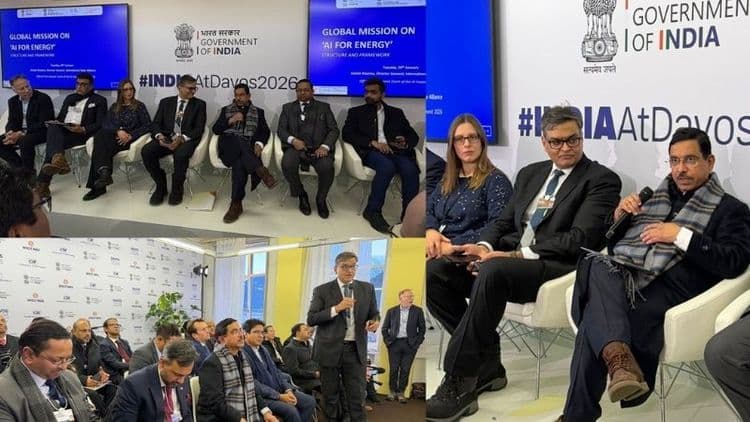 India Pitches Clean Energy Scale to Global Investors at Davos
