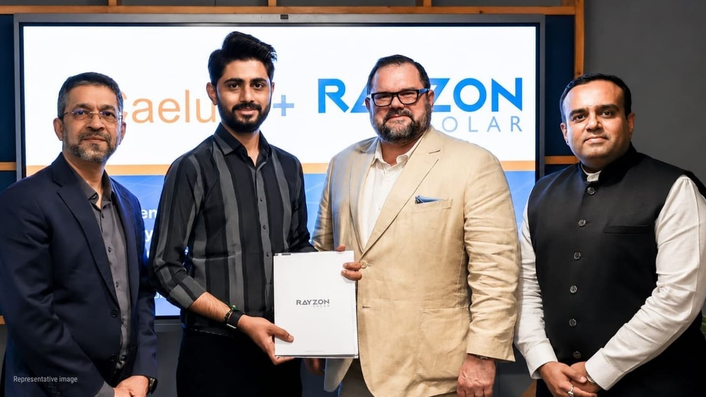 Rayzon Solar, Caelux Partner to Scale Next-generation Solar Tech Eyeing ‘Make in India’ Initiative