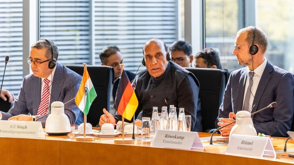 Hormuz Disruptions a ‘Stark Reality’ for India’s Energy Security: Rajnath Singh