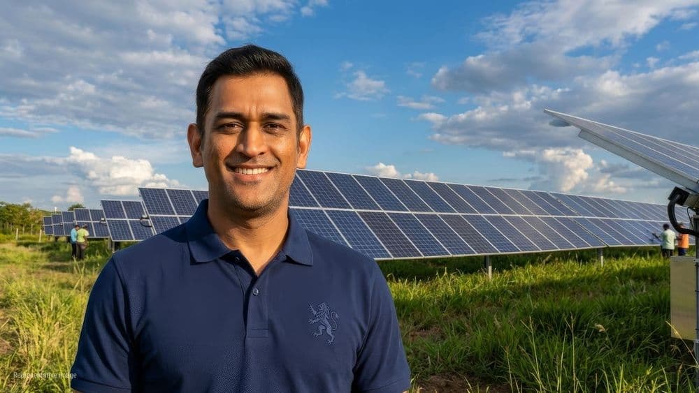 MS Dhoni Invests in SolarSquare, Strengthens Clean Energy Push