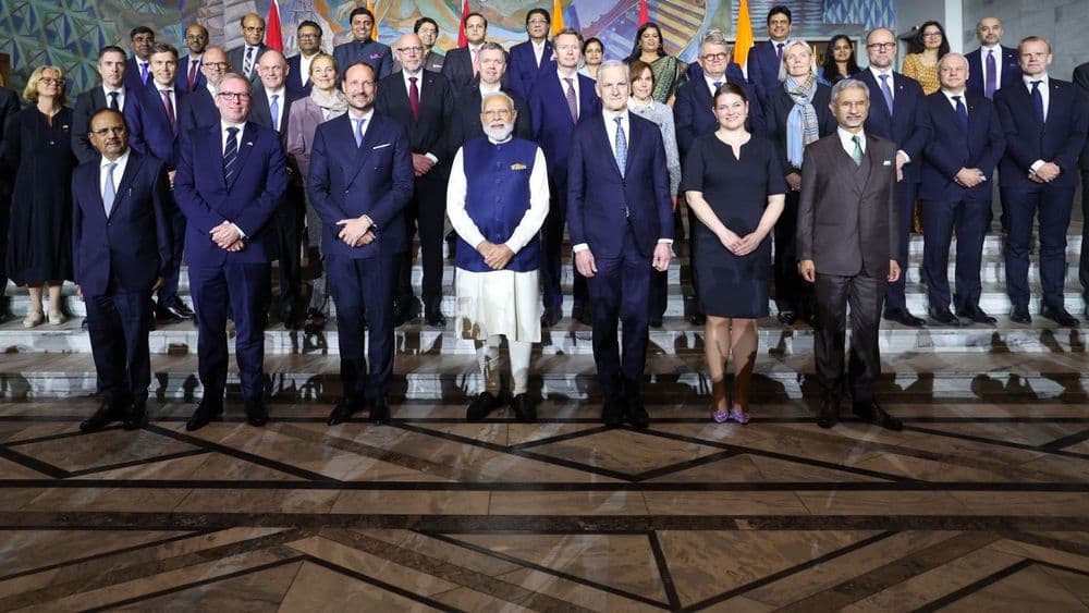 Modi Pitches India’s Green Energy Transition Agenda at Norway Summit